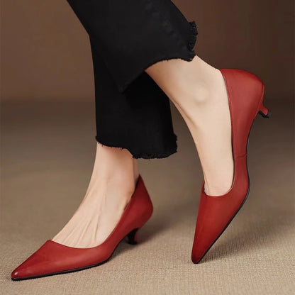 Valencia Leather Pump