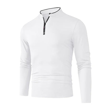 Halston Quarter-Zip Long Sleeve