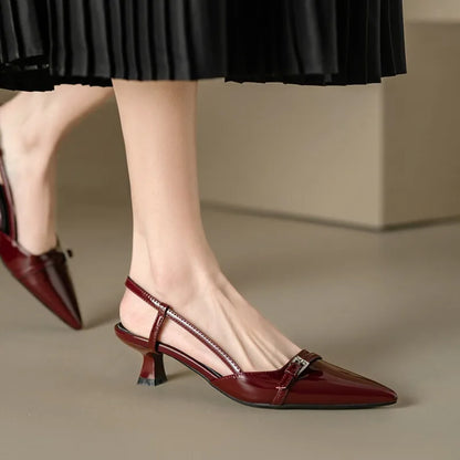 Violette Slingback Kitten Heel