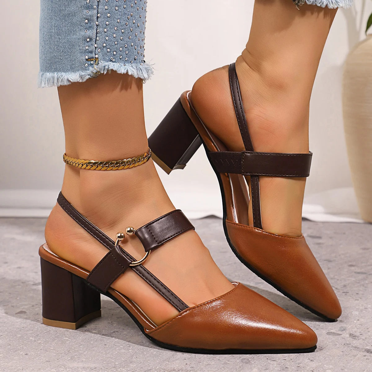 Monroe Slingback Heels