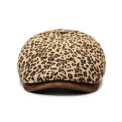 Alina Leopard Cap